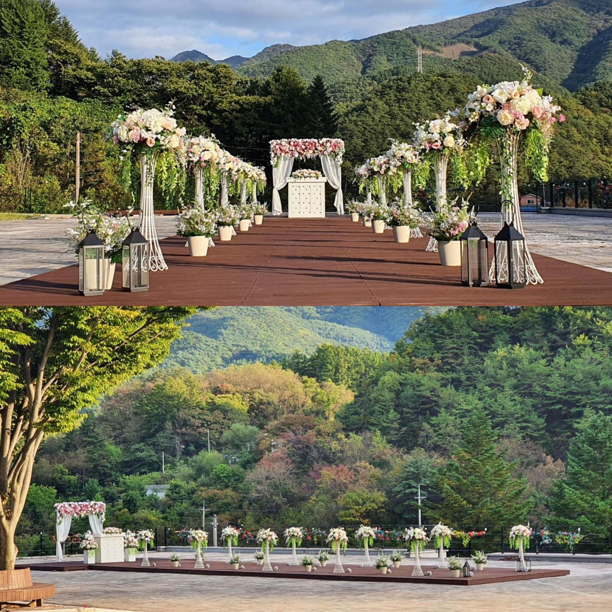 Yeongwol Taehwasan Village Experience Pension Exteriör bild